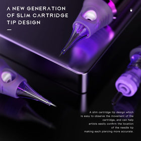 Mast Tattoo Cyber curved-magnum blends angles for smooth curves.
