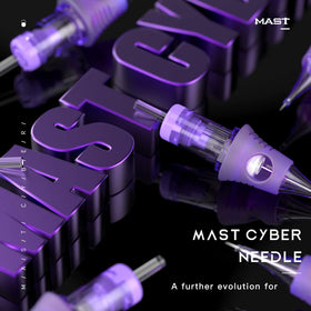 Mast Tattoo Cyber one-piece needle and plunger improve stability.