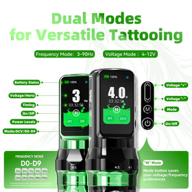 MAST TATTOO Fold Pro 7-stroke versatility image supports diverse techniques.