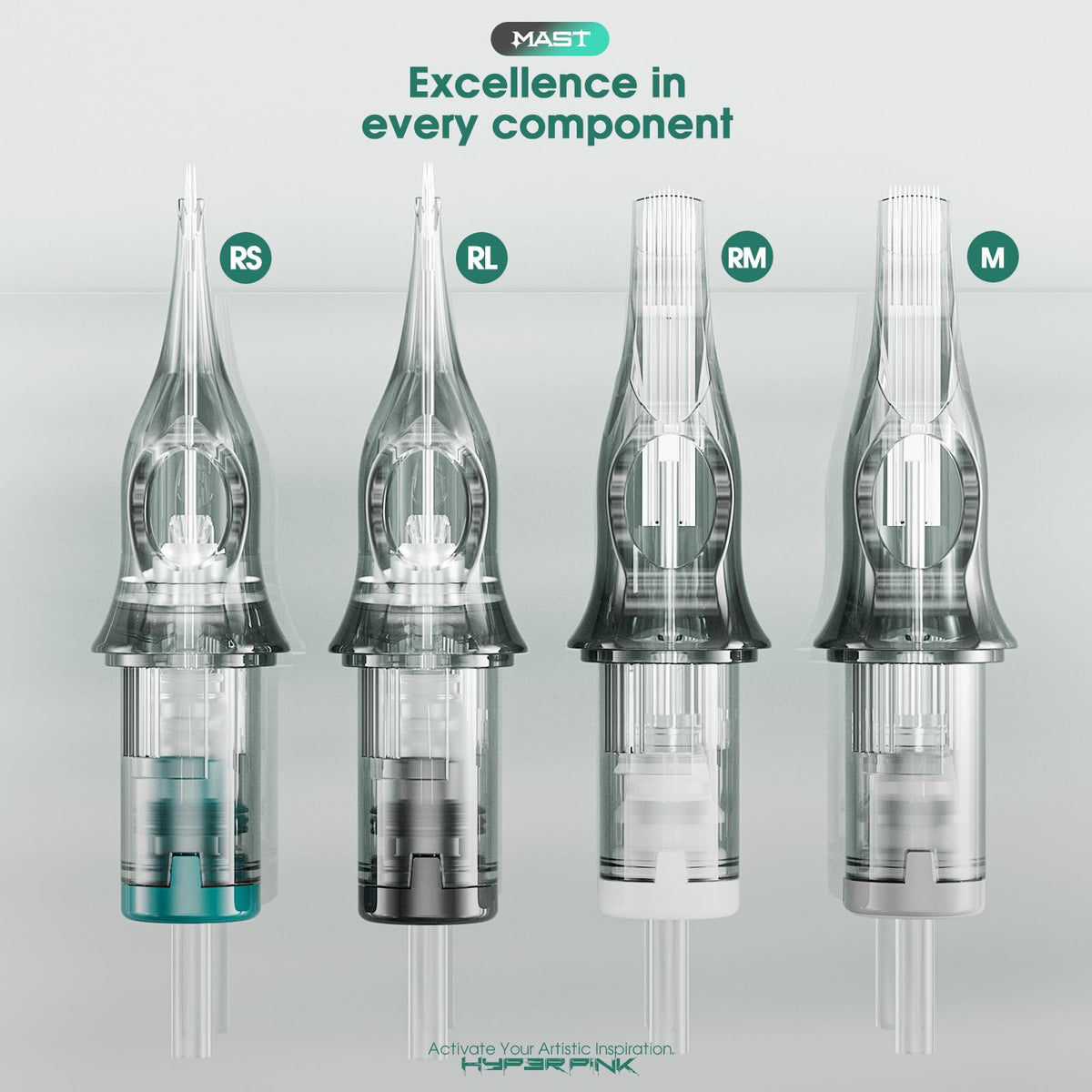 MAST TATTOO Hyperink mass-production-quality reflects trusted global production standards.