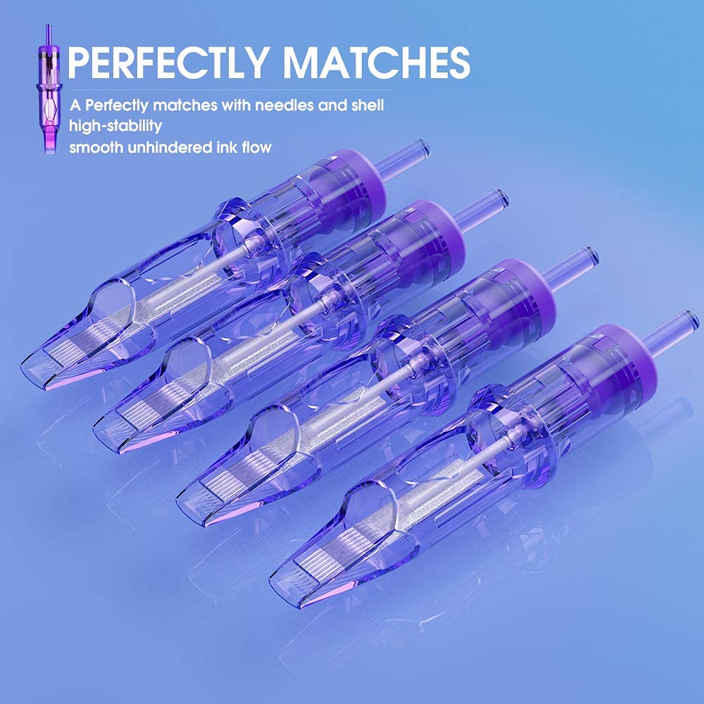 MAST TATTOO Mast Pro round bugpin tips support precise shading