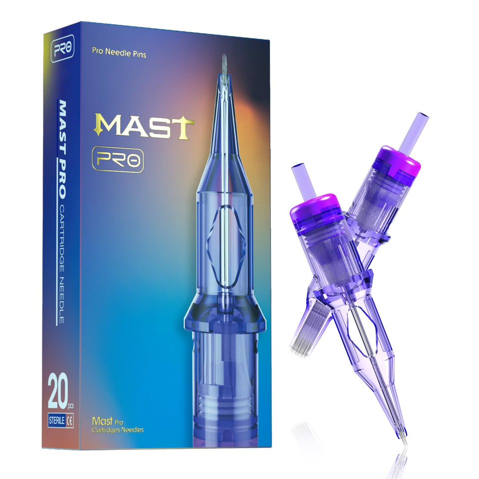 MAST TATTOO Pro cartridges 20pcs packaging for organized studio use