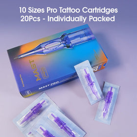 MAST TATTOO Pro cartridge tip designed for steady tension during sessions