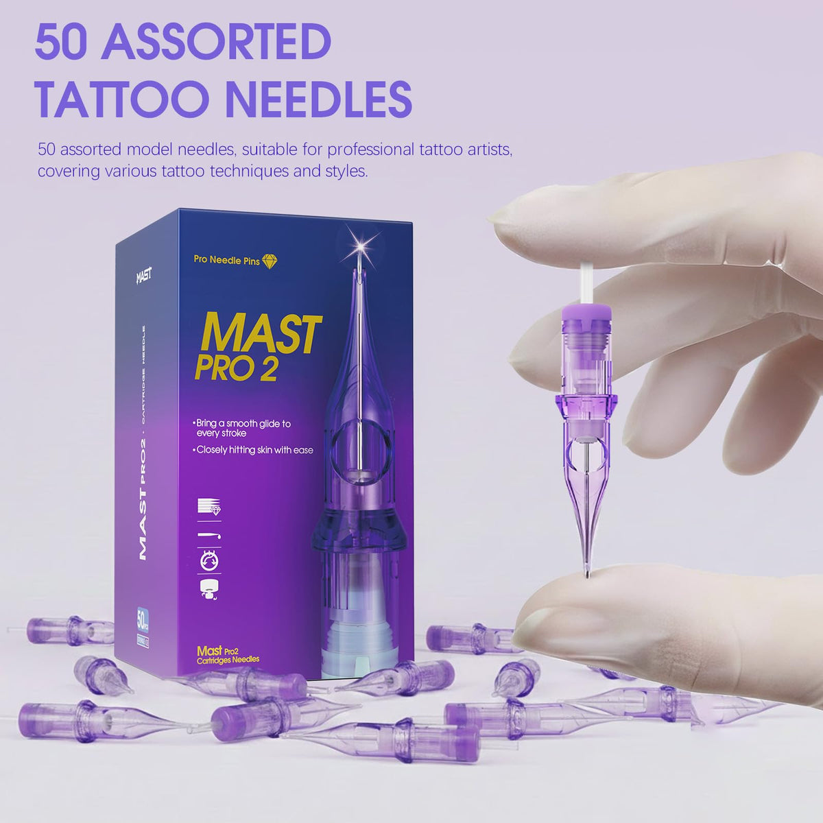 MAST TATTOO Pro2 cartridge system compatibility for versatile setups.