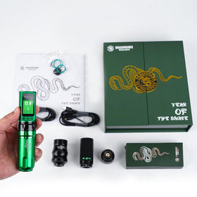 MAST TATTOO year-of-snake-edition design improves grip and aesthetics.