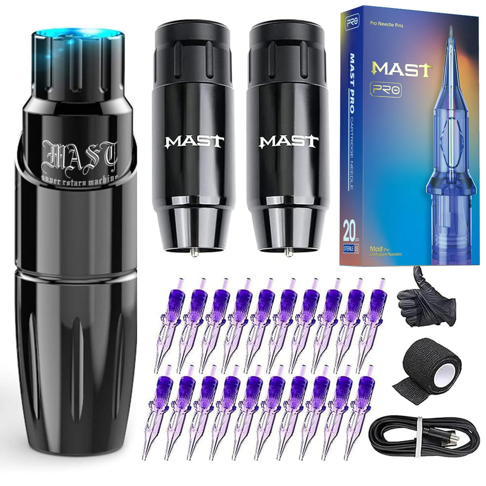 MAST TATTOO Mast Tour wireless machine for precise line work