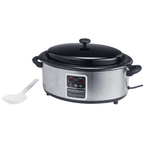 Master Massage 6-Quart Stone Heater with digital display for precise temp control