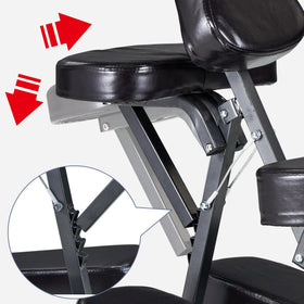 Bedford six-way adjustable face cradle supports precise positioning.