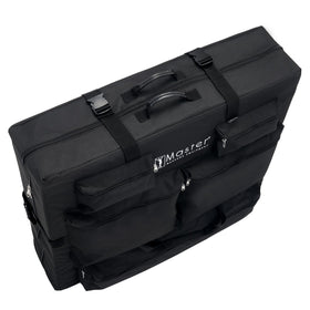 Long pocket accommodates bolsters up to 26 inches for spacious packing.