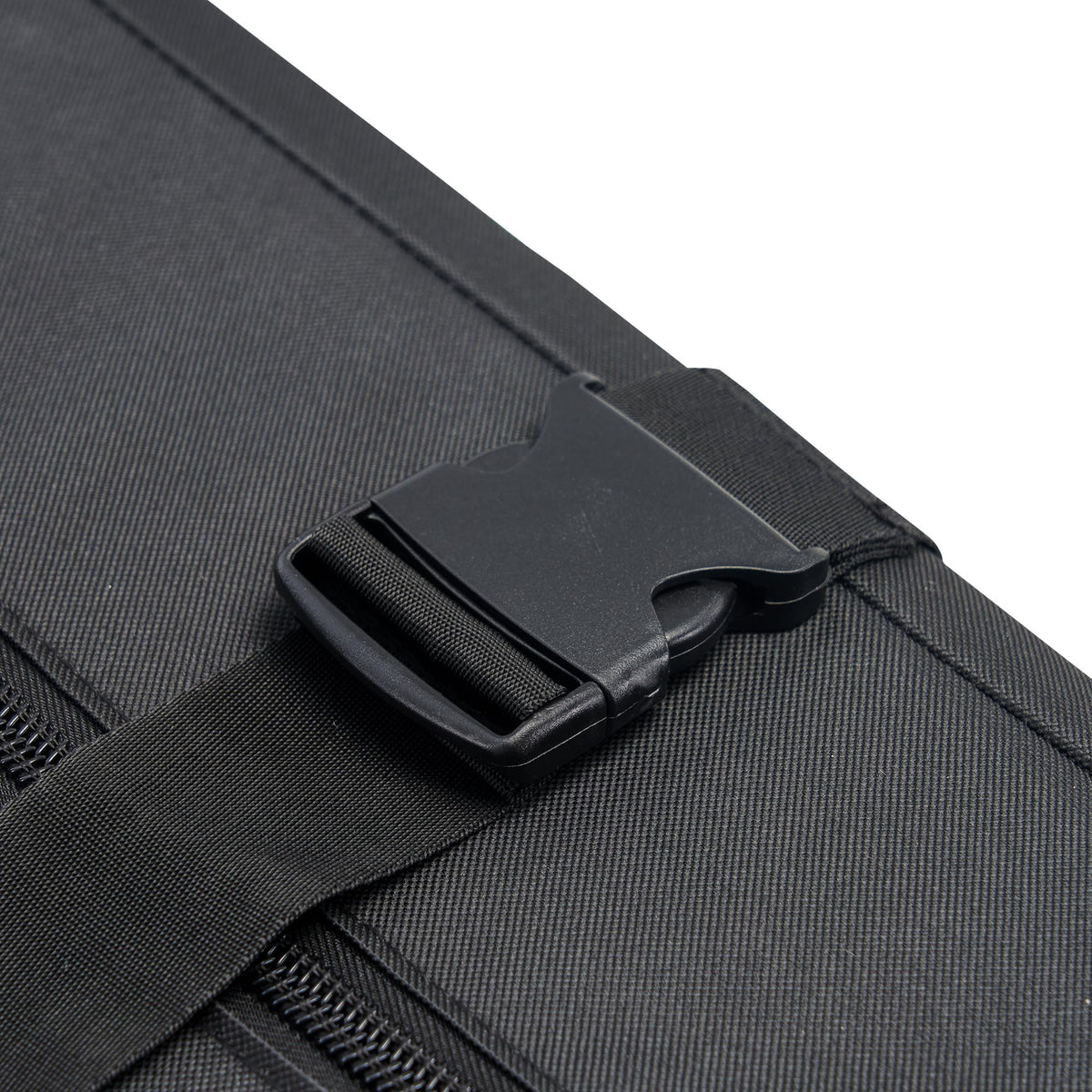 Master Massage durable black exterior for everyday travel use.