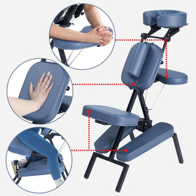 Master Massage lightweight chair at 15.2 lbs—simplifies transport between appointments.