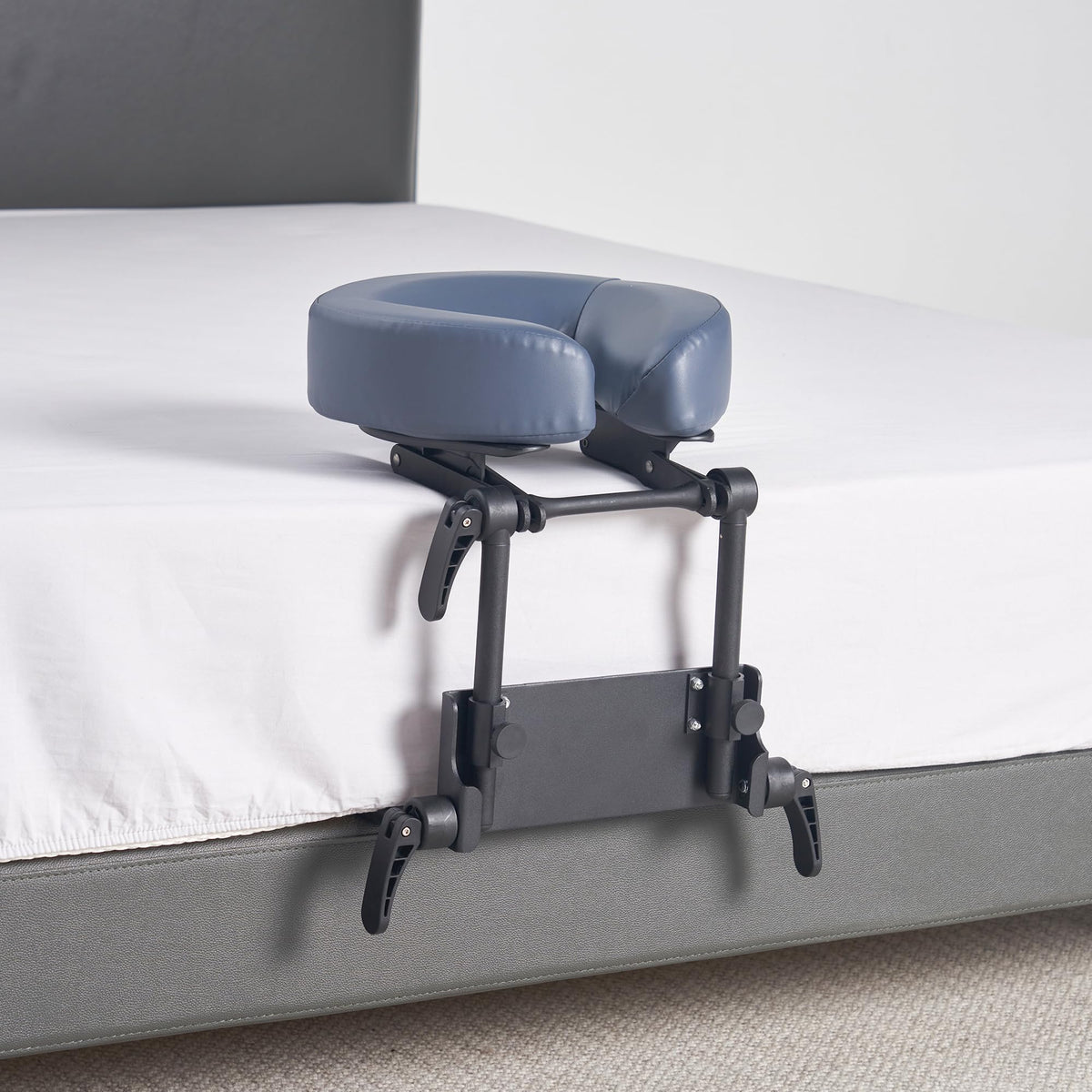 Master Massage memory foam crescent cushion cradles the face gently
