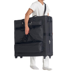 Master Massage bag with adjustable straps for quick secure fit on portable tables