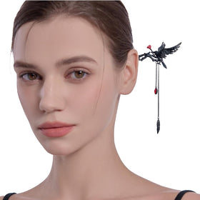 MASW ladies goth hairpin pairs with outfits from casual to formal looks