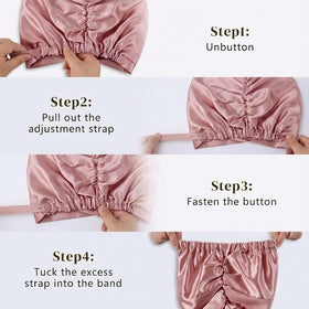 MATASSE silk bonnet demonstrates year-round temperature regulation
