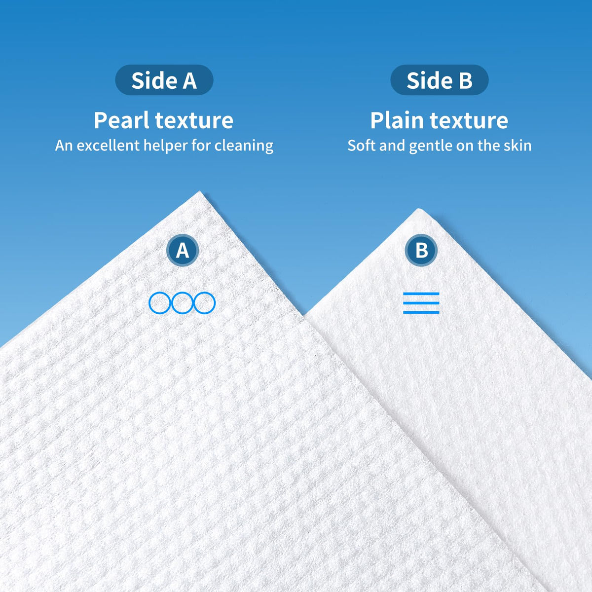 Matern'ella safe plant fibers image highlighting fragrance-free, chemical-free formula.