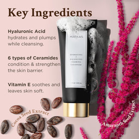 MATKAS cleanser that lifts makeup gently and effectively