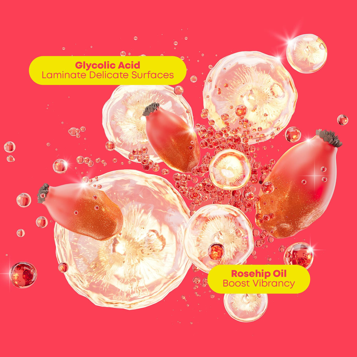 Fragrance note swirl of grapefruit and mango in Matrix Glow Mania Mask.