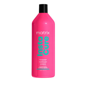 Matrix Instacure Conditioner pours smoothly for lightweight moisture and balanced hair.
