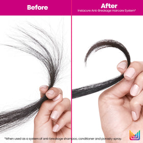 Matrix Instacure tension reliever on braids scene for protective styles.