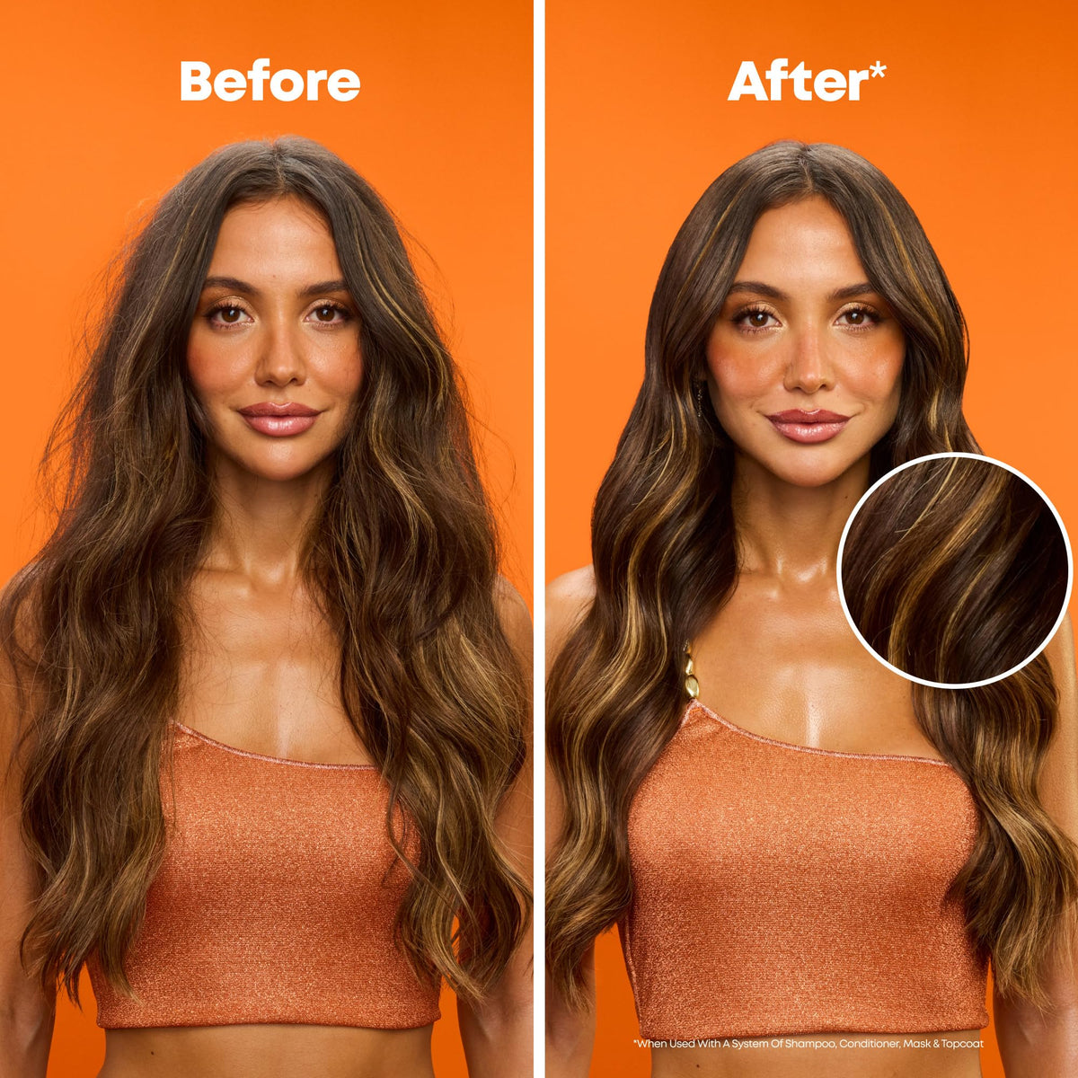 Matrix Mega Sleek conditioner color-safe formula preserves vibrancy.