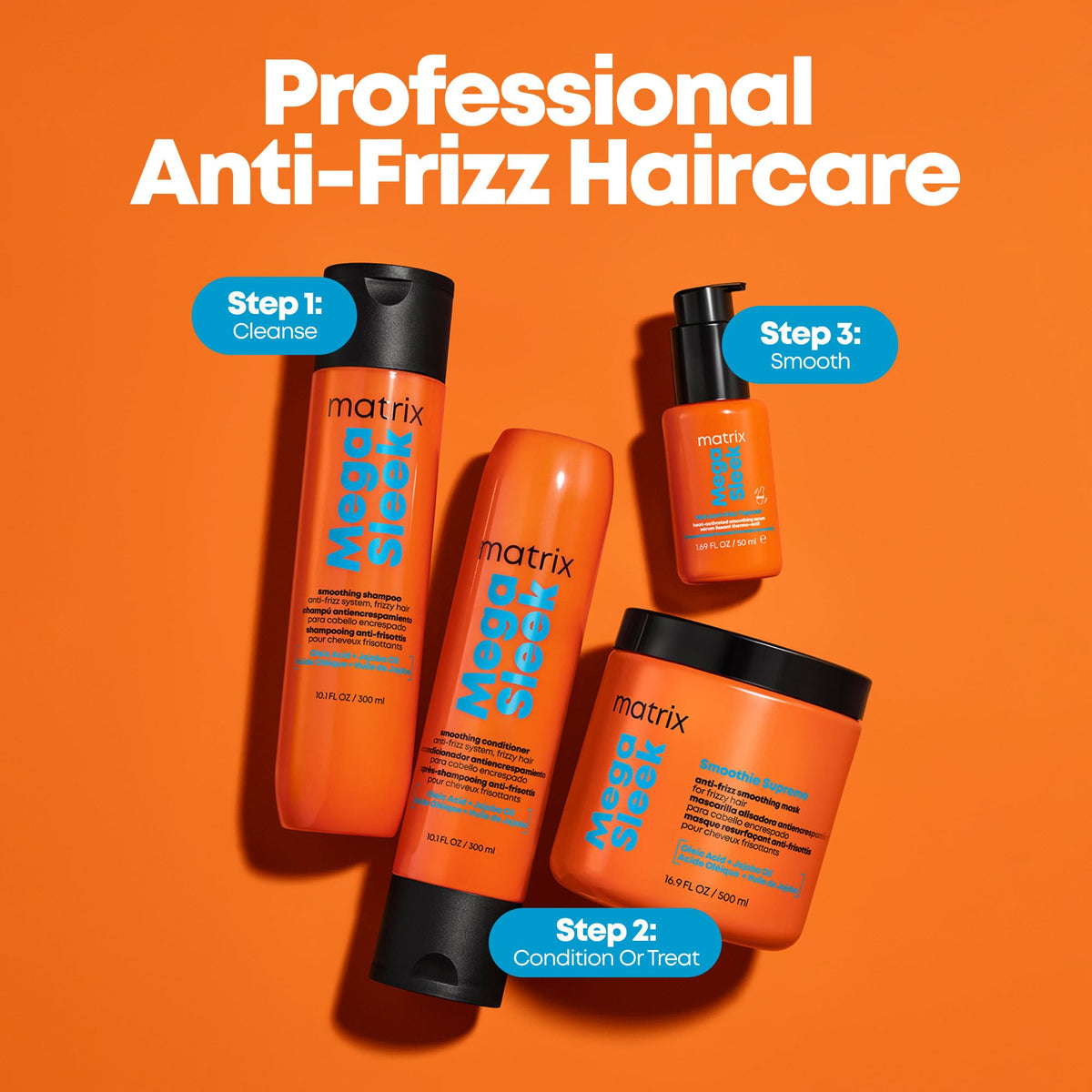 Matrix Mega Sleek mask completes the 96H protection routine.