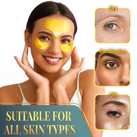 Matykos eye patches close-up, soothing eye-area care