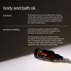 Maude Oil No. 0 shower oil for extra moisture after cleansing