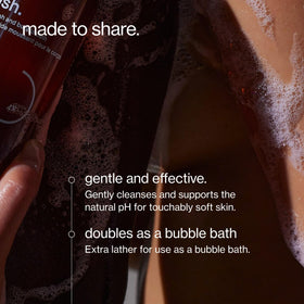 Shower scene with Maude Wash No. 3 for everyday cleansing and hydration