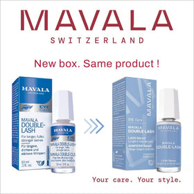 MAVALA Double Lash night-application scene before bed