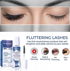 MAVALA eyebrow-enhancer usage illustration for fuller brows over time