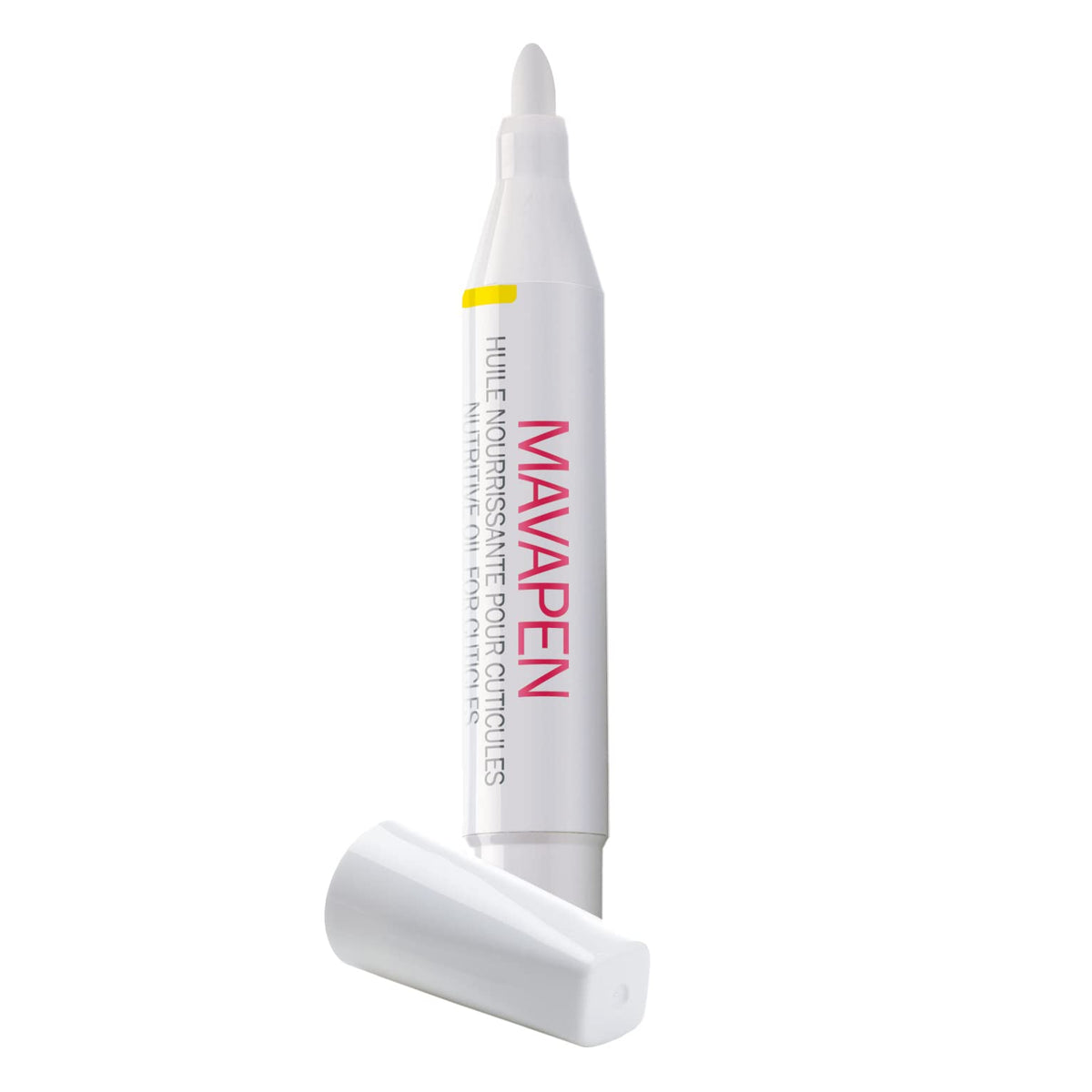 MAVALA Mavapen oil on cuticles shows nourishing formula
