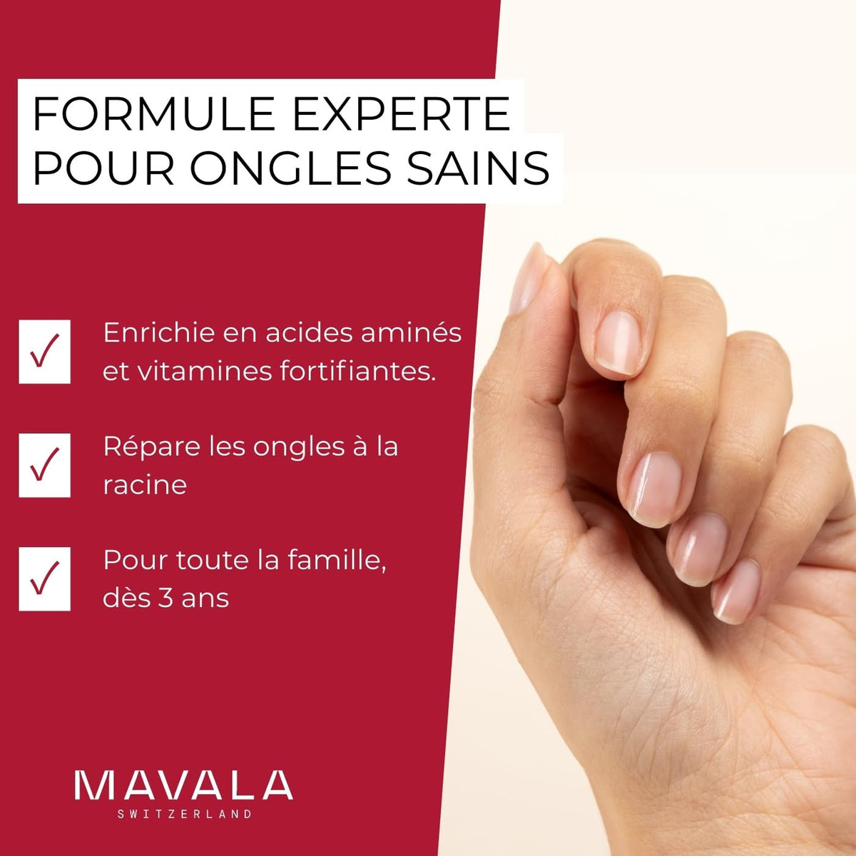 Mavala Nailactan long-term care for stronger nails imagery.