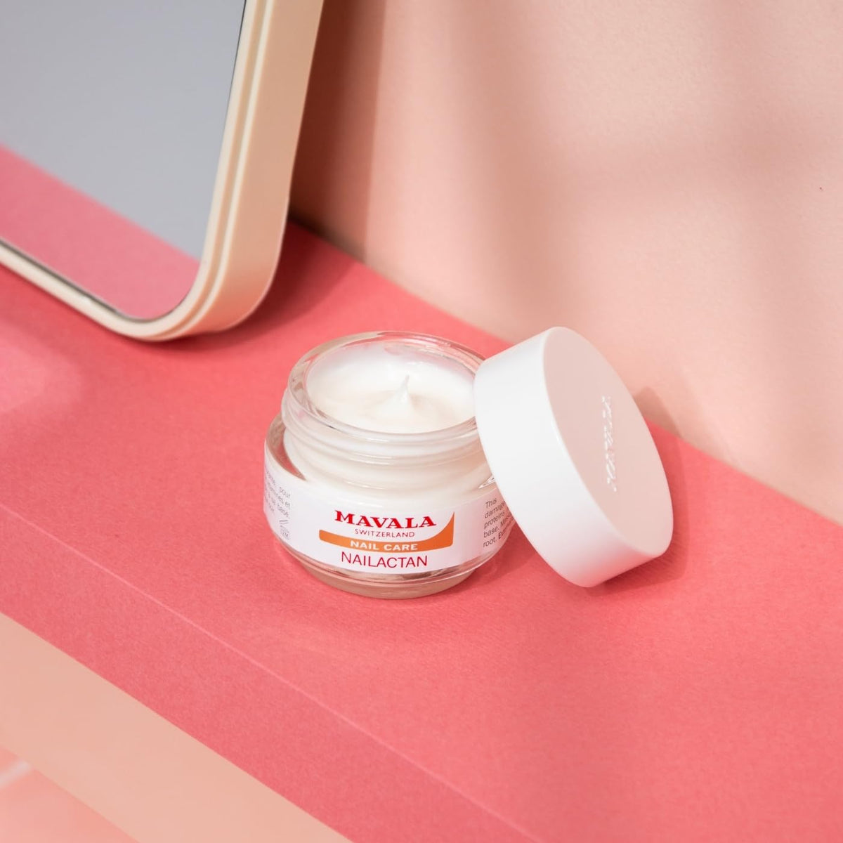 Mavala Nailactan packaging box showcasing premium nail care.