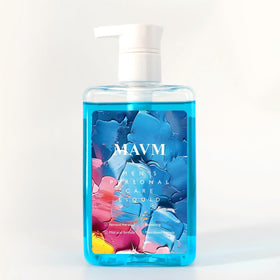 MAVM Men's Intimate Wash bottle-front image communicates daily freshness for sensitive skin.