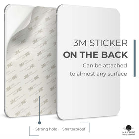 Mavoro acrylic unbreakable mirror provides true reflection