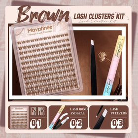 Mavphnee lash bond and seal—clear adhesive for invisible, durable hold.
