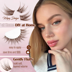 Mavphnee mixed-length clusters 8-16mm—versatile options for subtle to wispy looks.