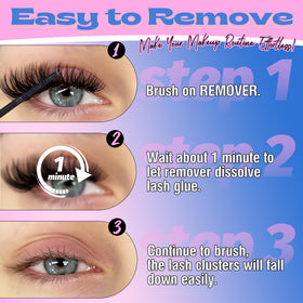 Mavphnee precision brush design for easy, salon-quality application