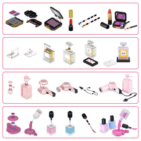MAX Build More premium perfume bottle design ready for stylish desk display
