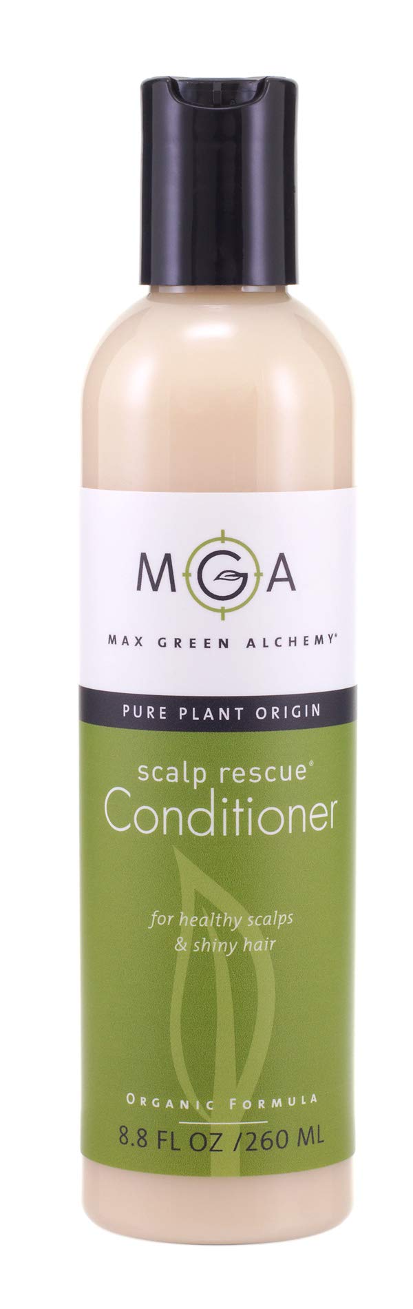 Max Green Alchemy MGA Vegan Conditioner bottle with tea tree soothing scalp