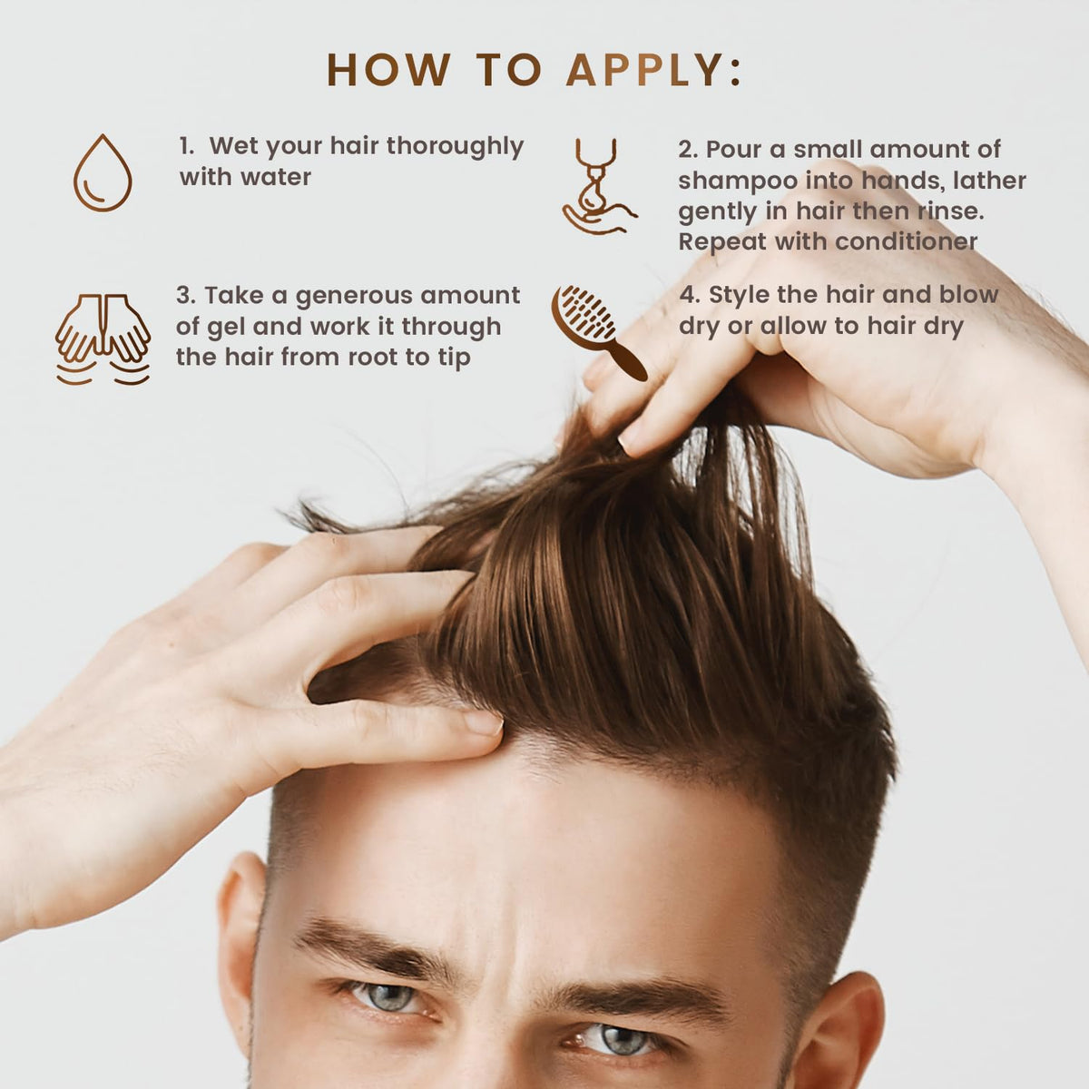 Max Green Alchemy scalp-rescue organic formula jar demonstrates clean, nourishing styling for all hair types.