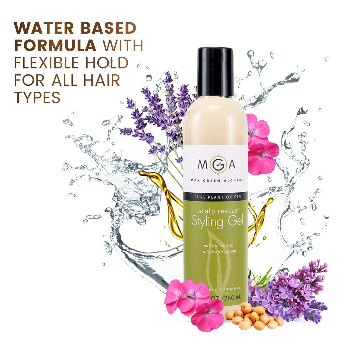 Max Green Alchemy Scalp Rescue gel vegan and cruelty-free.
