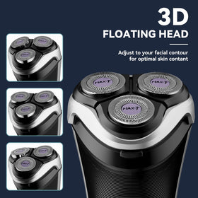 MAX-T black metal finish shaver with premium look