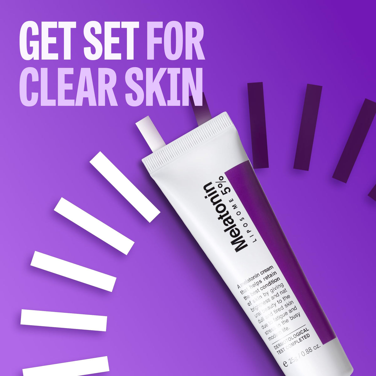 MAXCLINIC Time Return Melatonin Cream jar close-up showing smooth texture for hydration