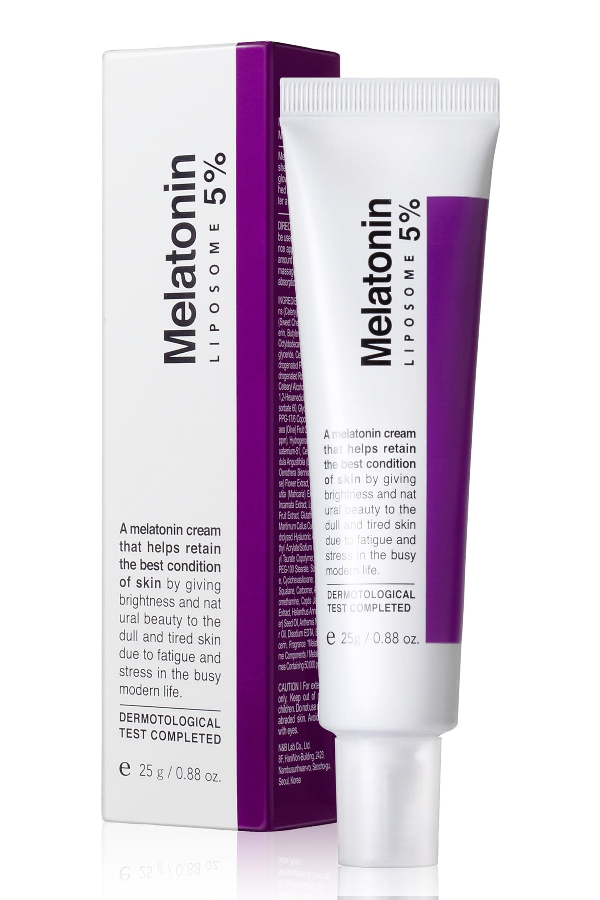 MAXCLINIC Time Return Melatonin Cream packaging highlights premium skincare for glowing skin
