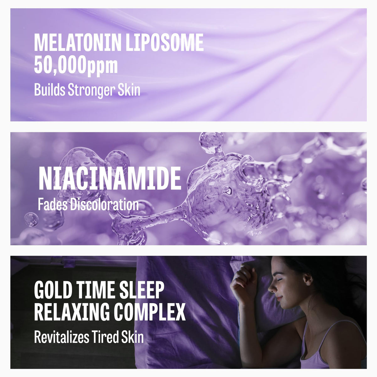 MAXCLINIC Time Return Melatonin Cream skin close-up reveals a radiant, nourished complexion