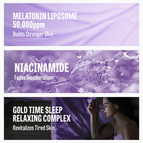 MAXCLINIC Time Return Melatonin Cream skin close-up reveals a radiant, nourished complexion