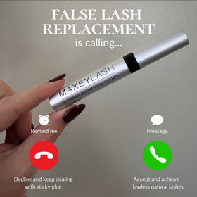 MaxeyLash ingredients Biotin and Hyaluronic Acid nourish lashes