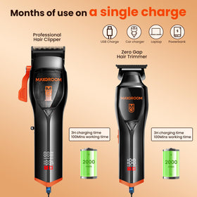 MAXGROOM low-noise motor for quiet grooming sessions